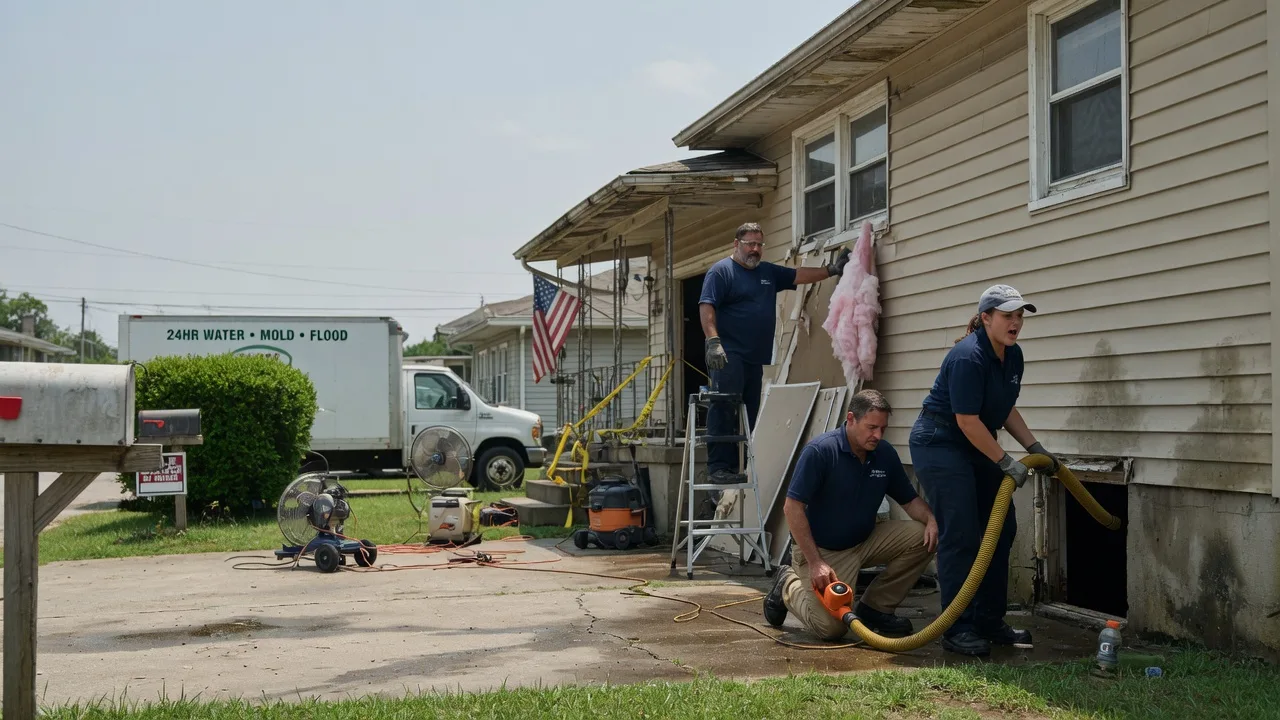 Water Damage Repair in Burns, KS near me